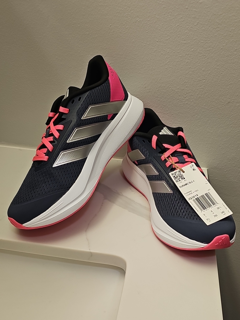Adidas Duramo SL2 J Kids 6.5 / Women's 7.5 Running Shoes. JQ3019 NIB - Picture 2 of 12